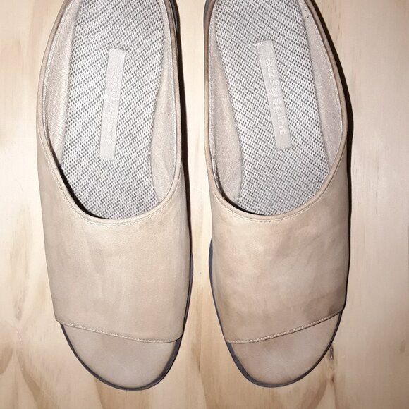 Easy Spirit open toe mules | suede leather upper | womens | Size 7 M - Picture 6 of 14